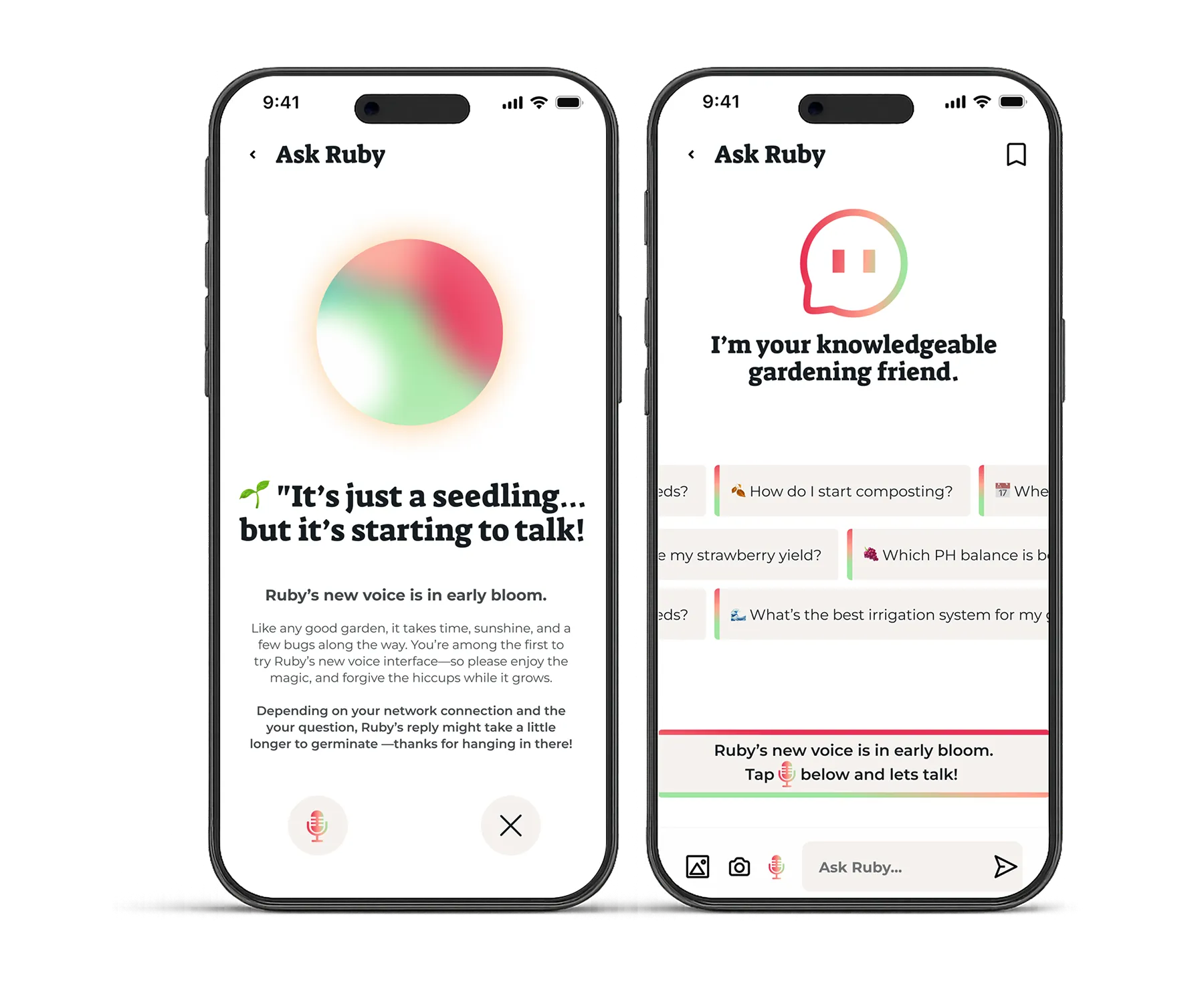 Rhubarb AI Gardening Assistant