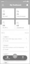 dashboard mobile