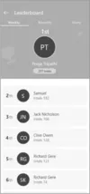 Leaderboard mobile