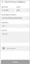 Submit mobile