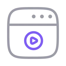 Video Content Management System (CMS) icon