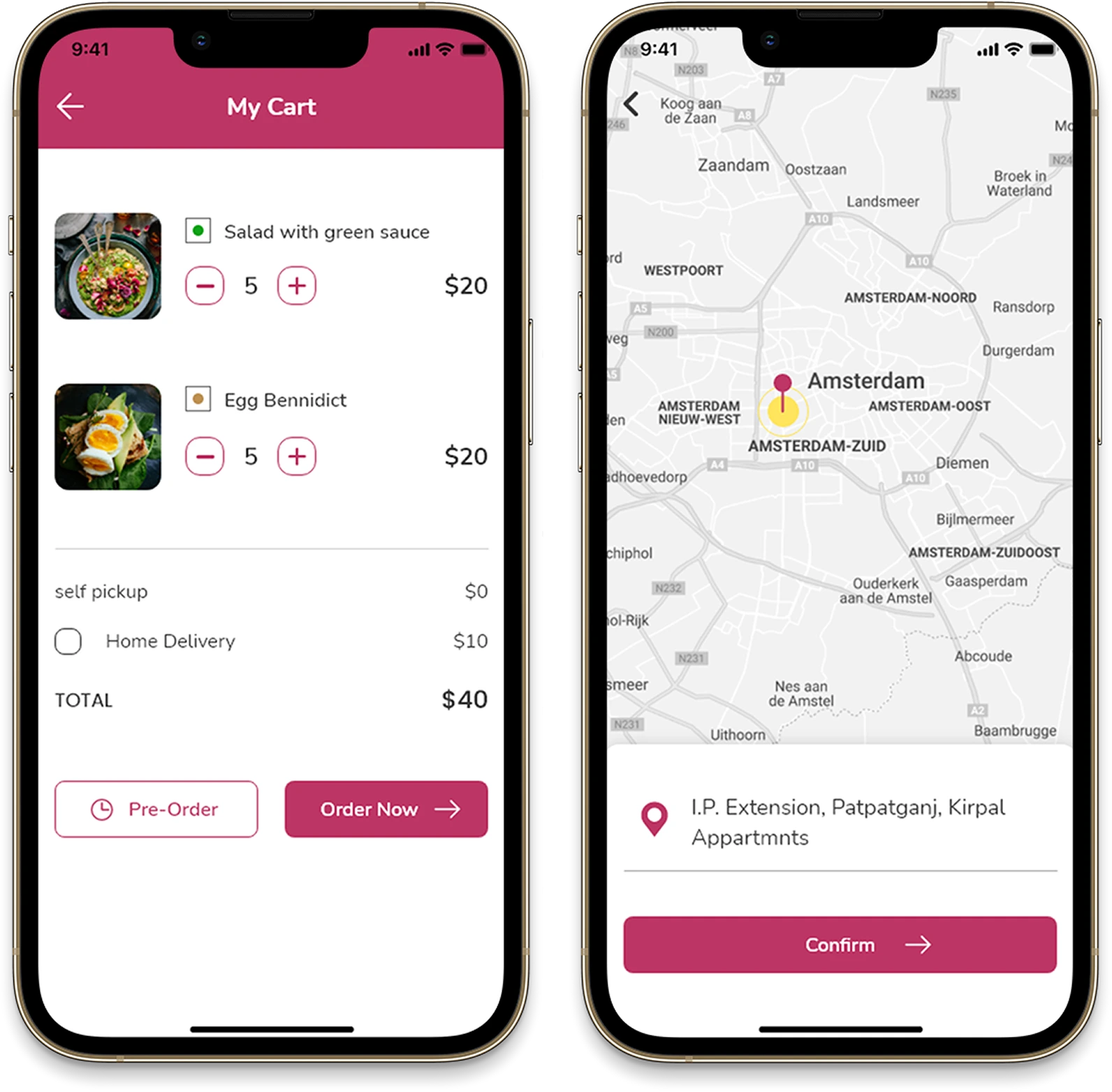 Run The Day dashboard